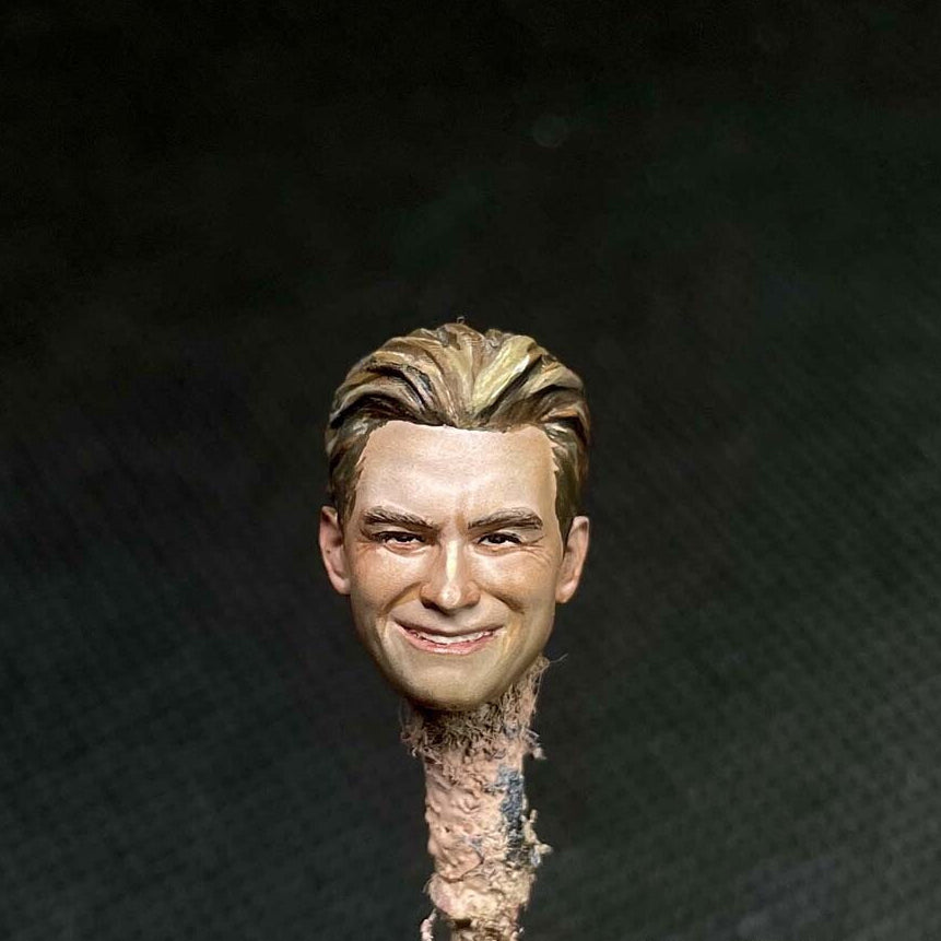 Premium 1/18 Smile Homelander Head Sculpt for Action Figures