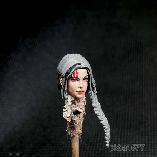 Premium 1/18 Female Head Sculpt for Joytoy Sister Silence