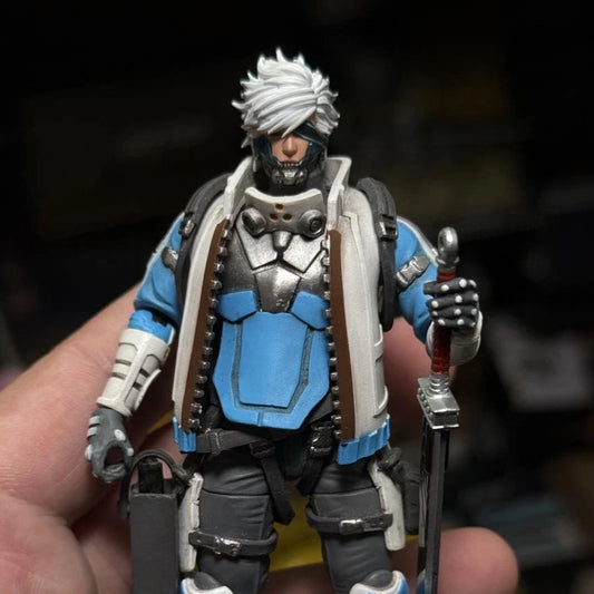 Premium Painted 1/18 Scale Soldier Head for 3.75-inch Action Figures