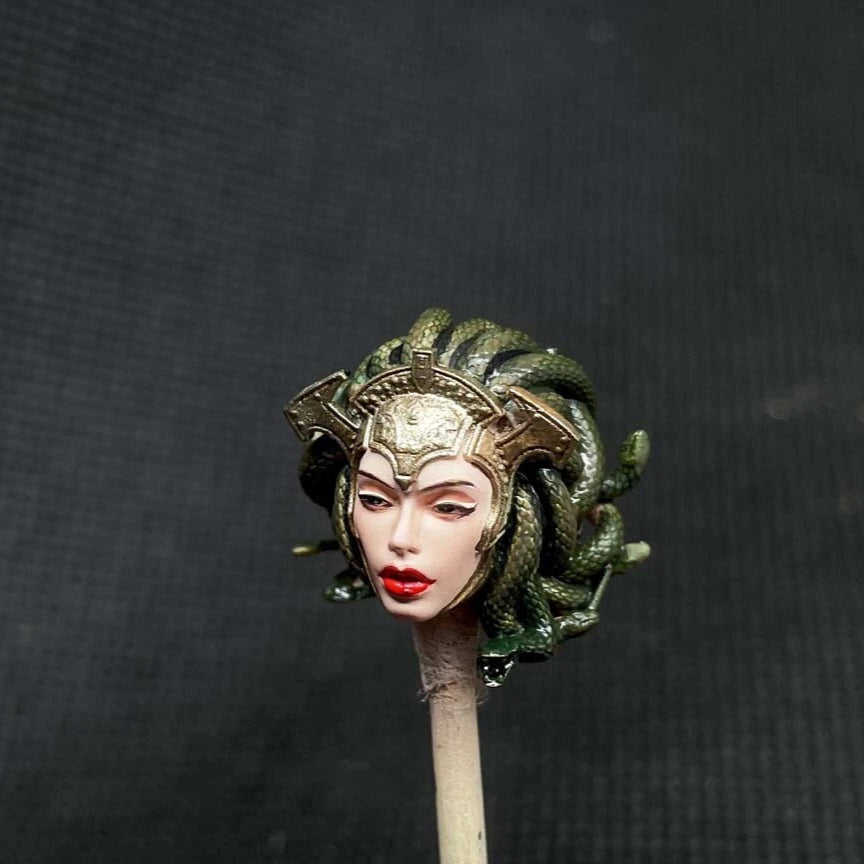 Premium 1/18 Female Action Figure Head Sculpt – Realistic Lady