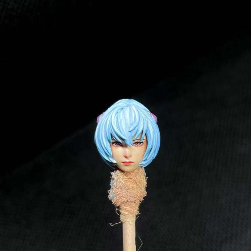 Premium 1/18 Cute Female Head Sculpt Head Model For DIY 3.75" Action Figure