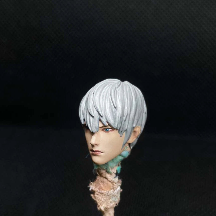 Premium Painted 1/12 Man Head Sculpt for Action Figures