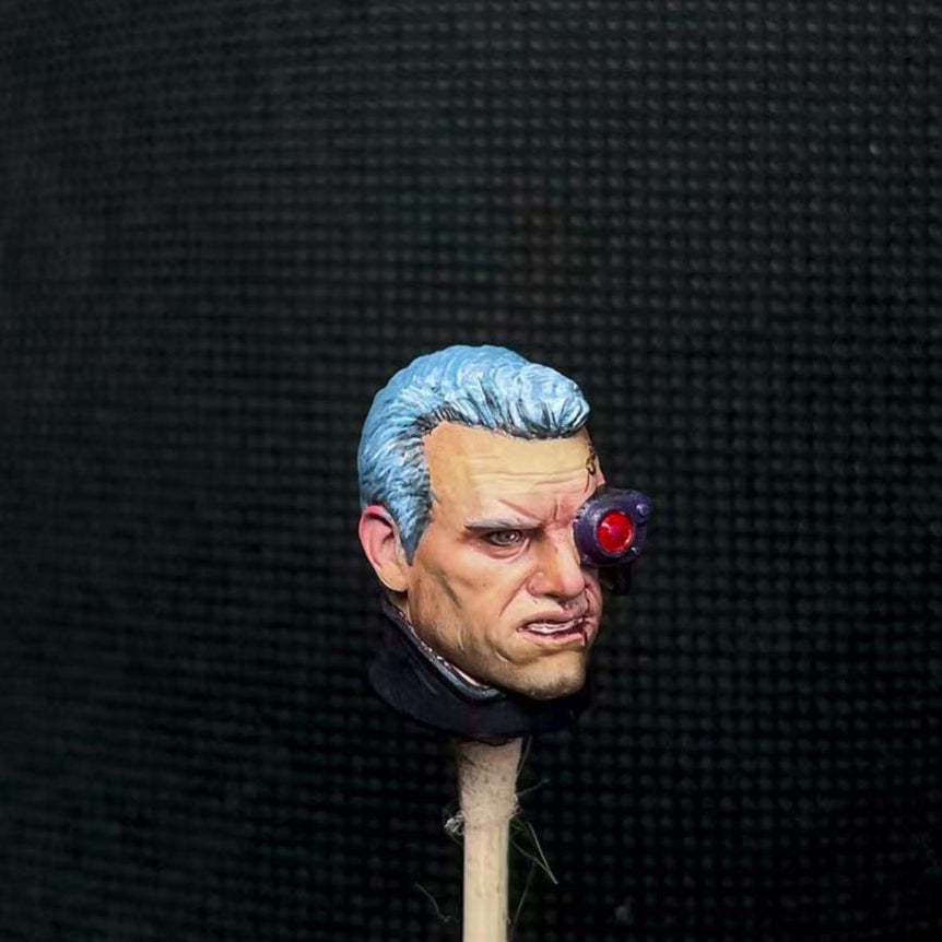 Premium Ultramarines Calgar Head Sculpt for Joytoy Figure