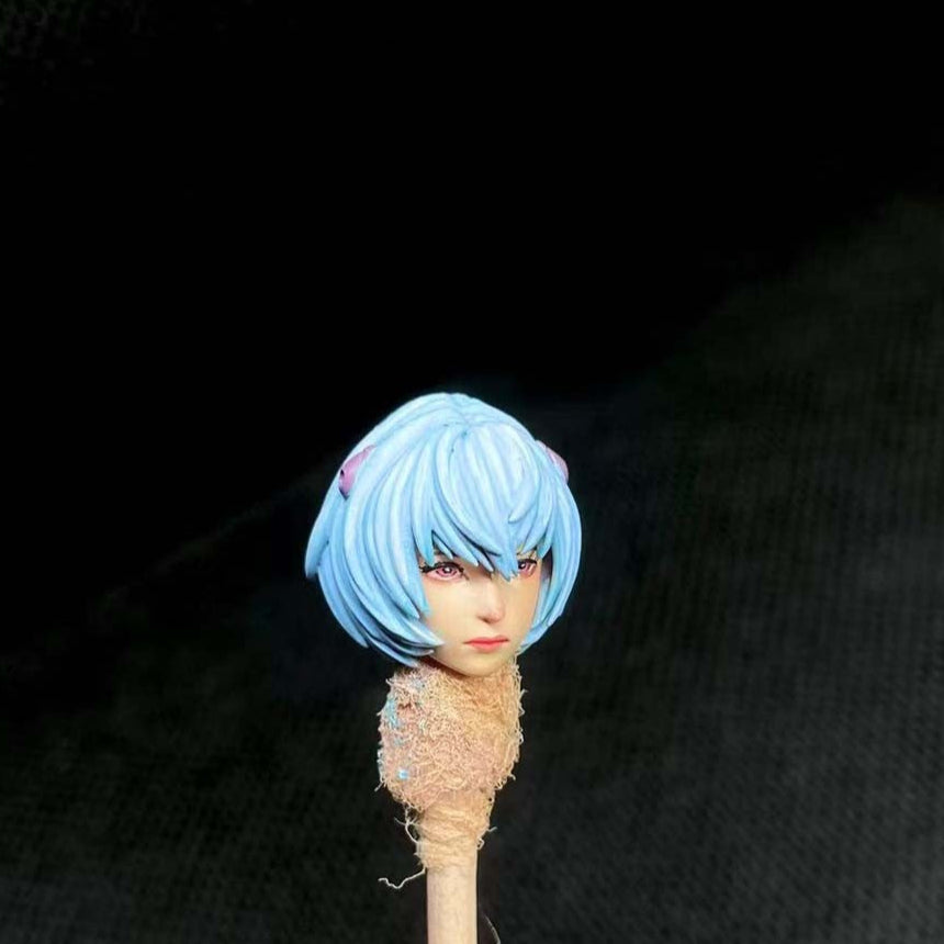 Premium 1/18 Cute Female Head Sculpt Head Model For DIY 3.75" Action Figure