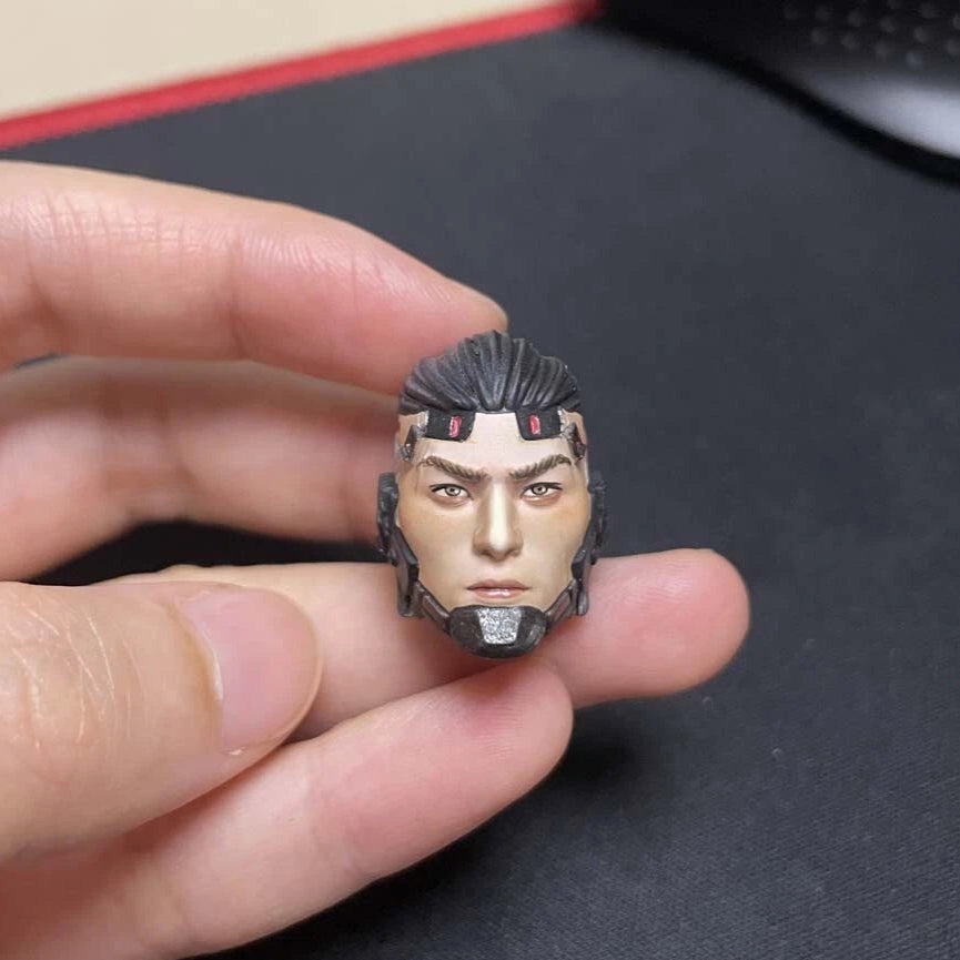 Premium 1/12 Scale Cyberpunk Head for 6" Action Figure