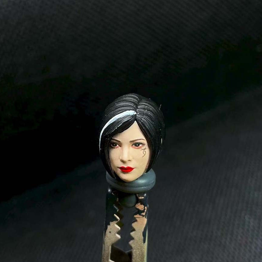 Premium 1/18 Ada Female Head Sculpt for Joytoy Figure