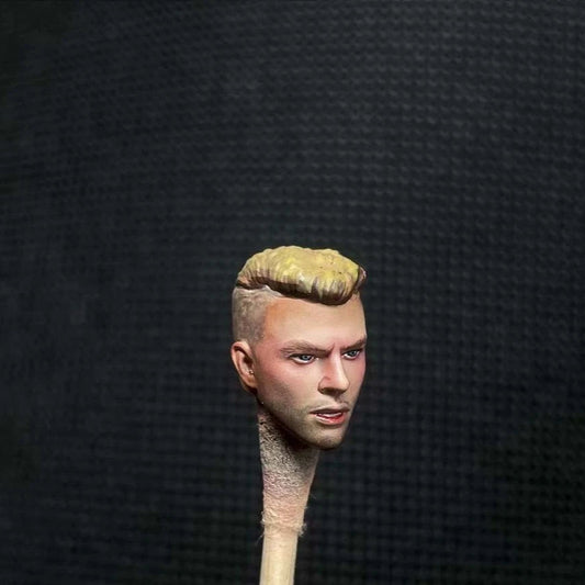 Premium 1/18 Badass Man Head Sculpt for 3.75" Action Figures