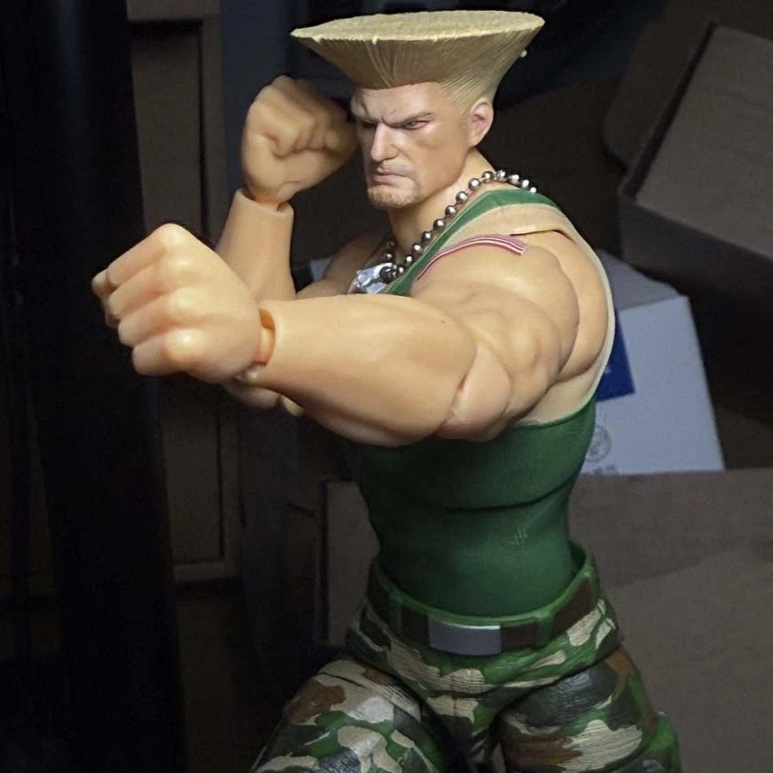 1/12 Strong Man Head Sculpt for 6" Jada Action Figure
