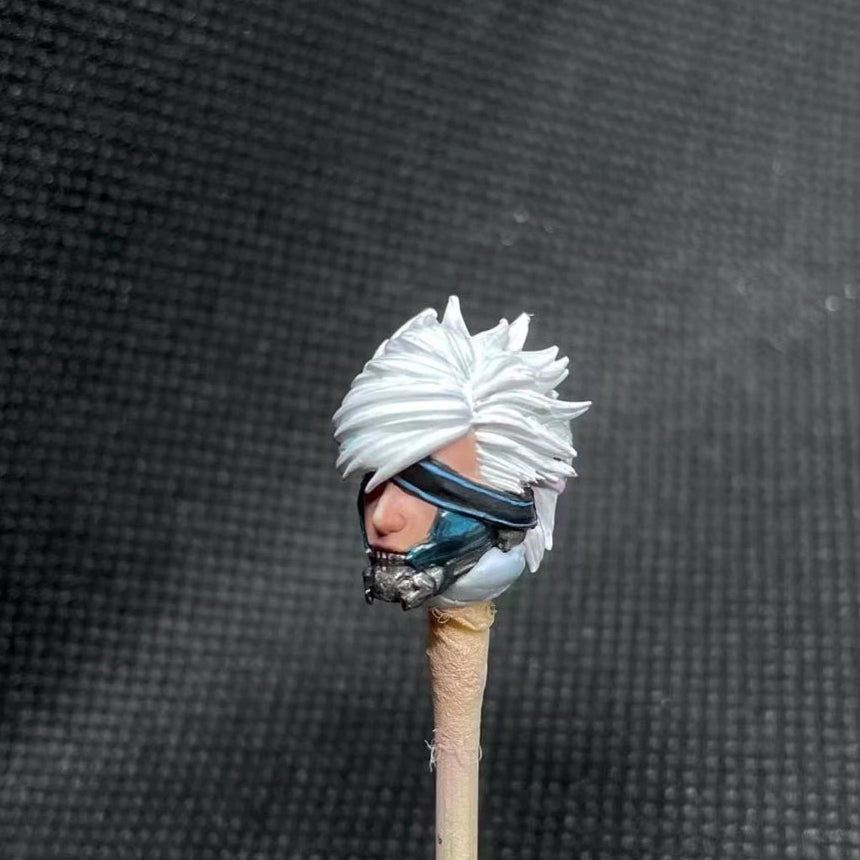 Premium Painted 1/18 Scale Soldier Head for 3.75-inch Action Figures