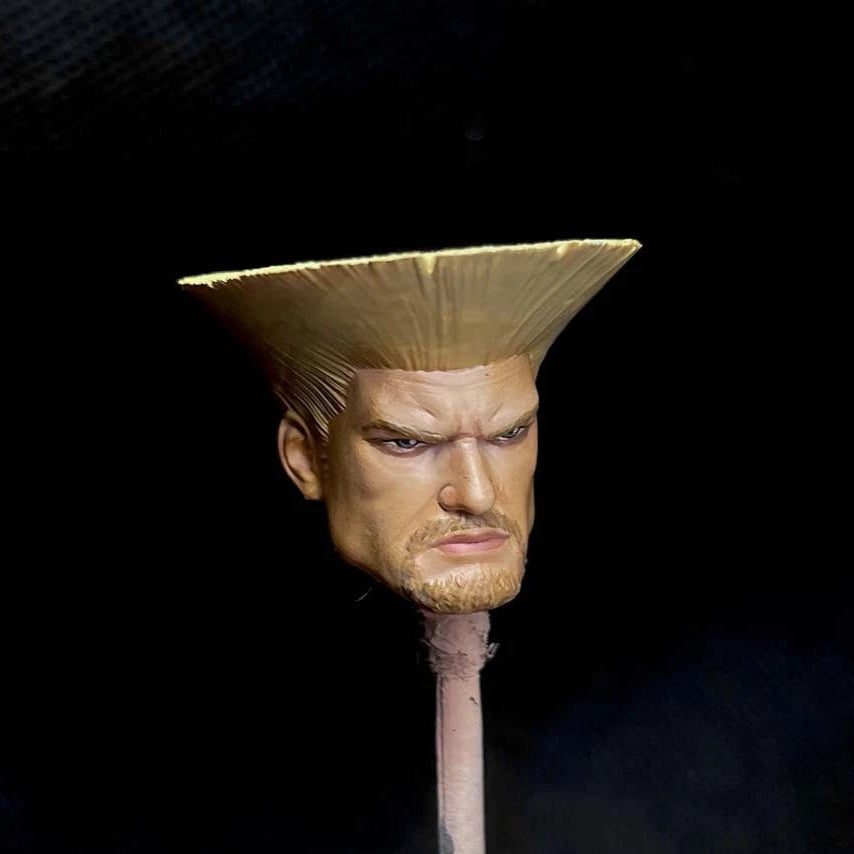 1/12 Strong Man Head Sculpt for 6" Jada Action Figure
