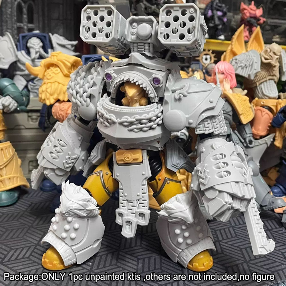 【PRE-ORDER】Unpainted Resin Kits For JoyToy WH40K Cataphractii Terminators Figure