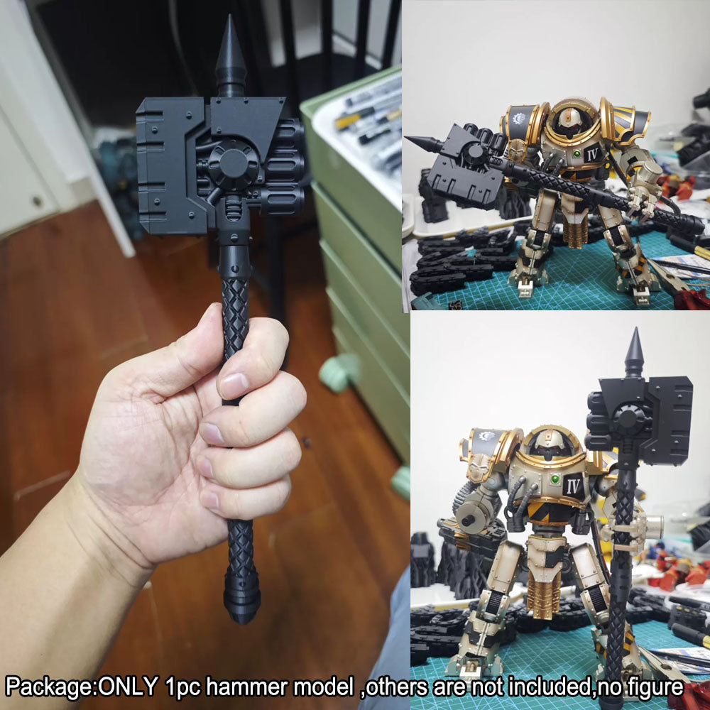 【PRE-ORDER】Unpainted Resin Hammer Kit For JoyToy Warhammer 40k Iron Warriors Iron Circle Figure