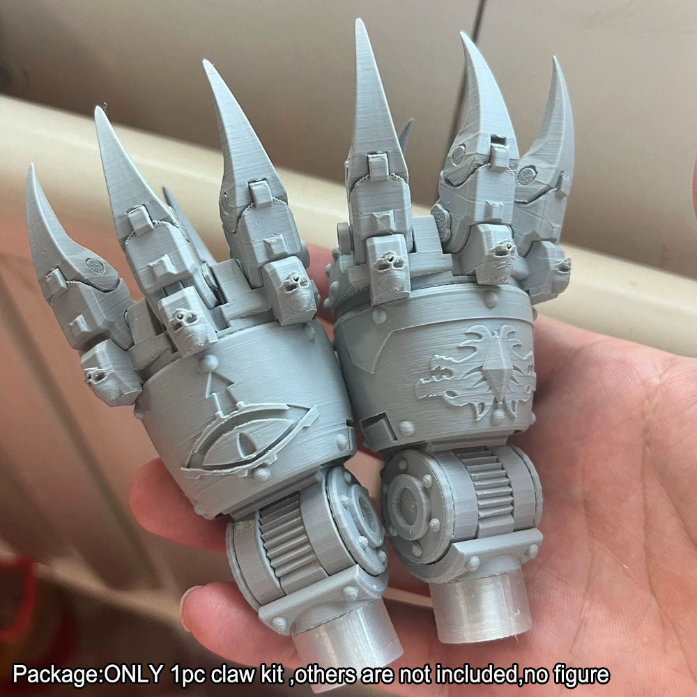 【PRE-ORDER】Single Unpainted Resin Claw Weapon Kit For Joytoy Warhammer 40k Contemptor Dreadnought Figure
