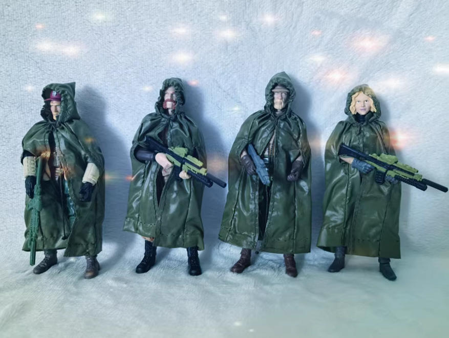 【PRE-ORDER】Handmade 1/12 Raincoat Coat Jacket Clothes For DIY 6" CrazyFigure Accessory