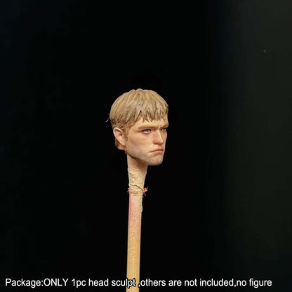 PRE-ORDER Premium 1/18 Handsome Man Male Head Sculpt Model For DIY 3.75" Action Figure