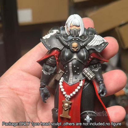 【PRE-ORDER】Premium 1/18 Haizhua Female Head Sculpt Model For 3.75" Joytoy Sister Figure