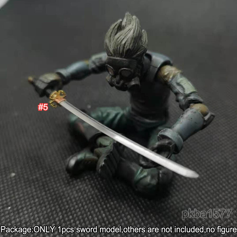 【PRE-ORDER】Handmade 1/18 Sword Model Upgrade Knife Kit For 3.75" Soldier Figure Accessory