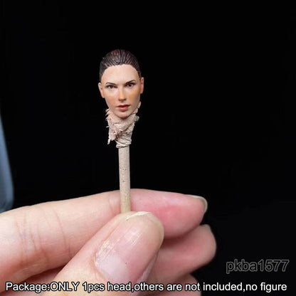 【PRE-ORDER】Premium 1/18 Wonder Woman Head Sculpt Female Soldier Head Model For 3.75" Figure