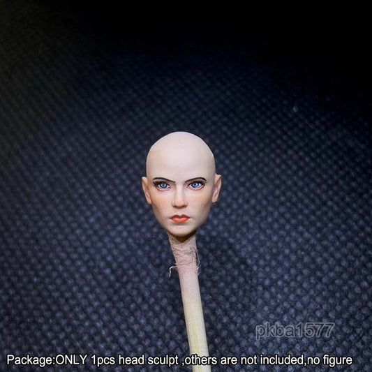 【PRE-ORDER】Premium 1/18 Bareheaded Female Head Sculpt Soldier Head For 3.75" Action Figure