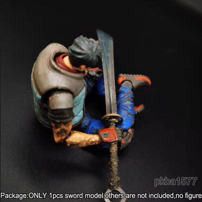 【PRE-ORDER】Handmade 1/18 Metal Big Sword Model Upgrade Weapon For 3.75'' Figure Accessory