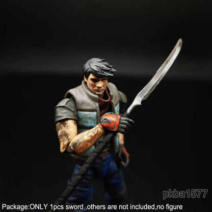 【PRE-ORDER】Handmade 1/18 Metal Long Sword Weapon Model For 3.75'' Joytoy Acid Rain Figure