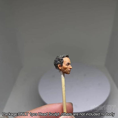 【PRE-ORDER】Premium 1/18 Saw Man Head Sculpt Male Soldier Head For 3.75" Action Figure