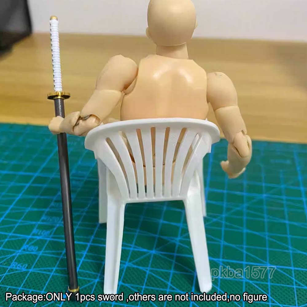 【PRE-ORDER】New Painted 1/12 Scale Yamato Sword Weapon Model For DIY 6" Action Figure