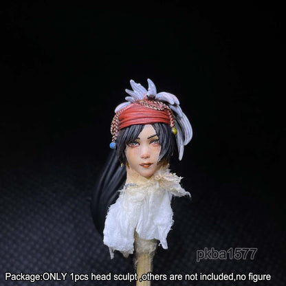 【PRE-ORDER】Premium 1/18 Female Beauty Head Sculpt Soldier Head For 3.75" Joytoy PGV Figure