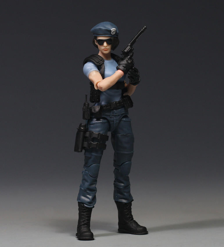 【PRE-ORDER】 Painted 1/18 Jill 3.75" Female Soldier Action Figure Toy Xmas Gift