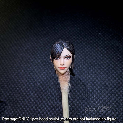 【PRE-ORDER】New Premium 1/18 しもひられいか Female Head Sculpt For 3.75" Figure Joytoy Acid Rain