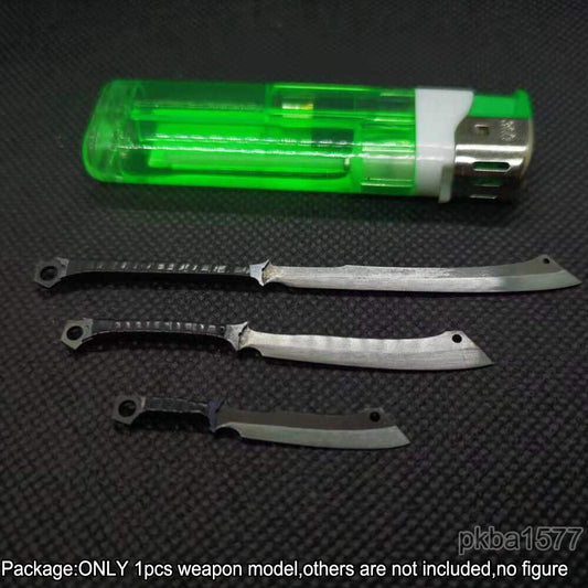 【PRE-ORDER】Handmade 1/18 Cool Metal Sword Weapon Model For Upgrade 3.75" Figure Accessory