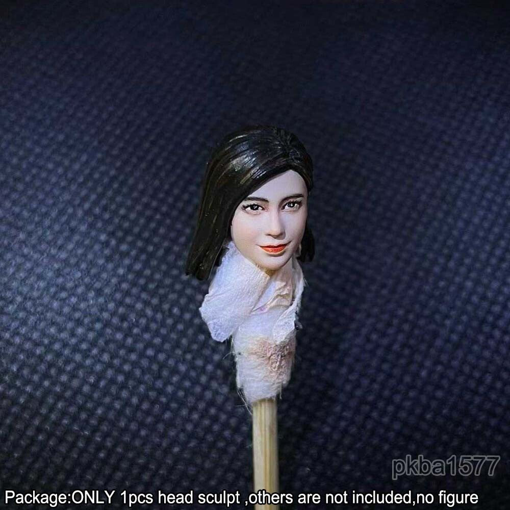 【PRE-ORDER】Premium 1/18 Angelababy Beauty Female Head Sculpt Soldier Head For 3.75" Figure