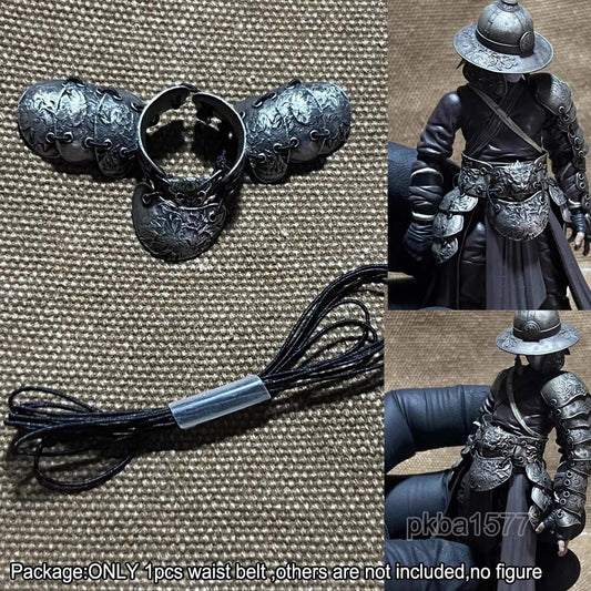 Cool 1/18 Metal Waist Belt Skirt Decor For 3.75" Action Figure Joytoy Acid Rain