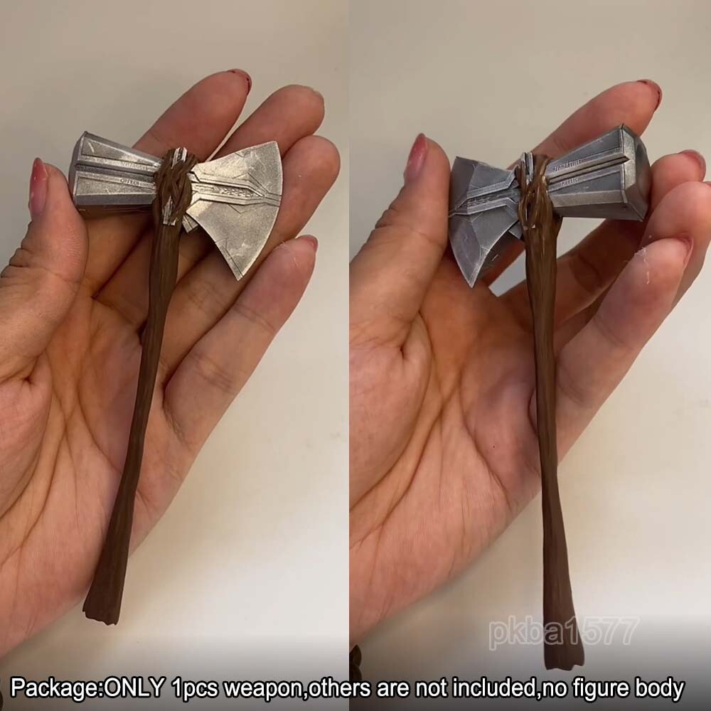 【PRE-ORDER】3D Hand-painted 1/12 Stormbreaker Axe Weapon Model For 6" Action Figure