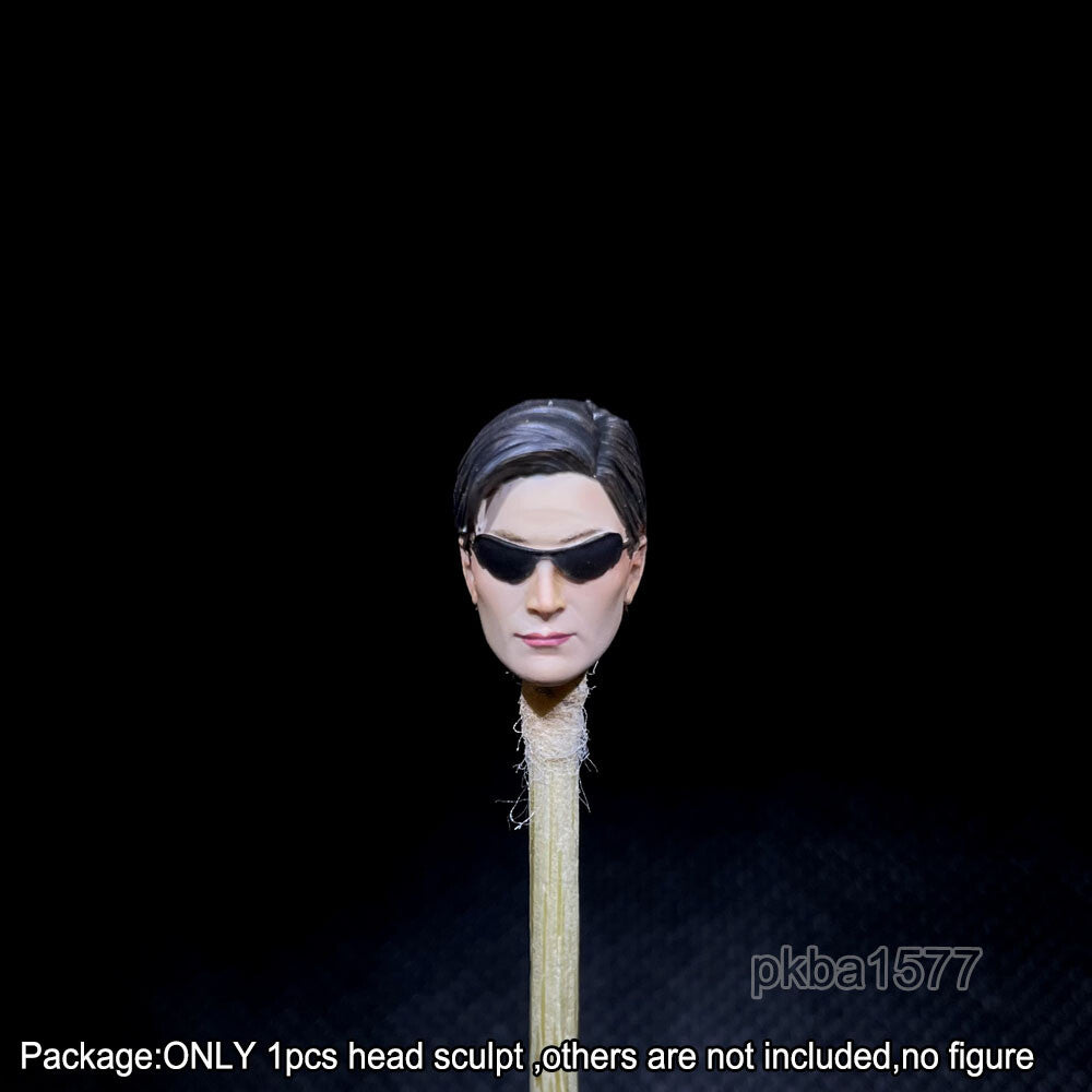【PRE-ORDER】Premium 1/18 Female w Eyeglasses Head Sculpt Soldier Head For 3.75'' Figure