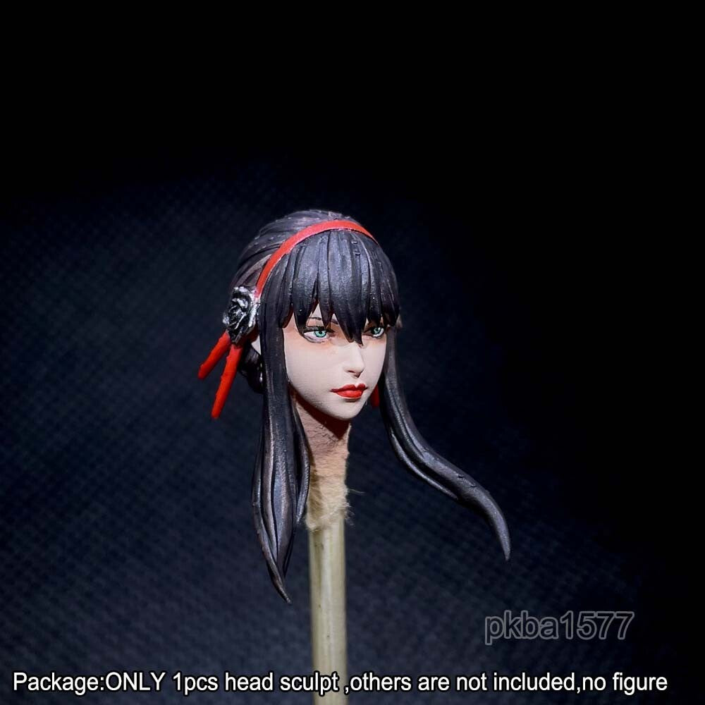 【PRE-ORDER】NEW Premium 1/18 Long Hair Female Girl Head Sculpt Soldier Head For 3.75" Figure