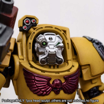 【PRE-ORDER】Premium Painted Soldier Head Sculpt For Joytoy Warhammer Termintor Figure
