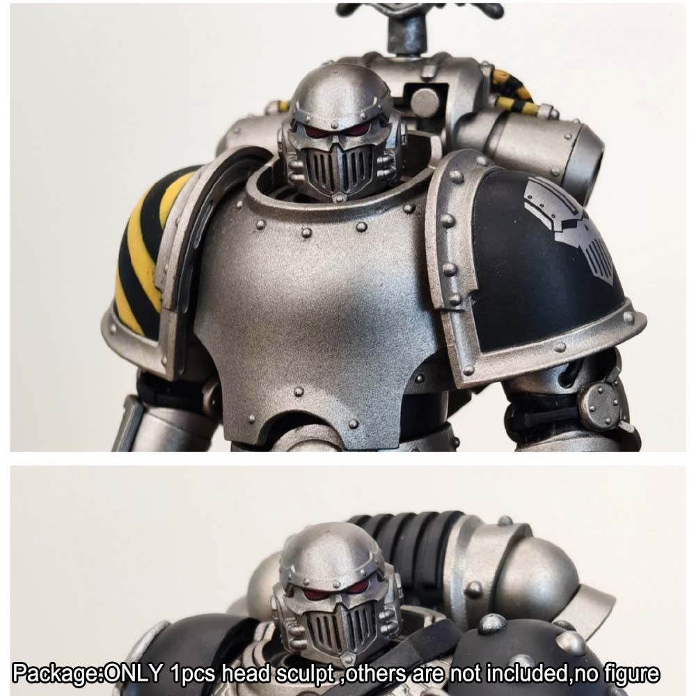 【PRE-ORDER】Premium Painted Soldier Head Sculpt Model For Joytoy Iron Warriors mk6 mk3 Figure