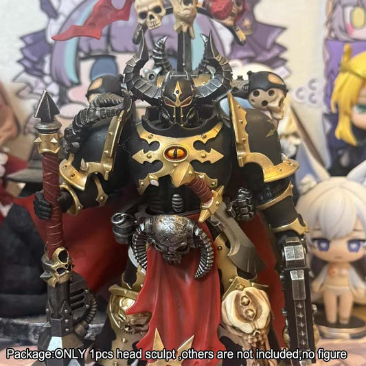 【PRE-ORDER】 Premium Painted Man Head Sculpt For Joytoy Chaos Space Marines Figure