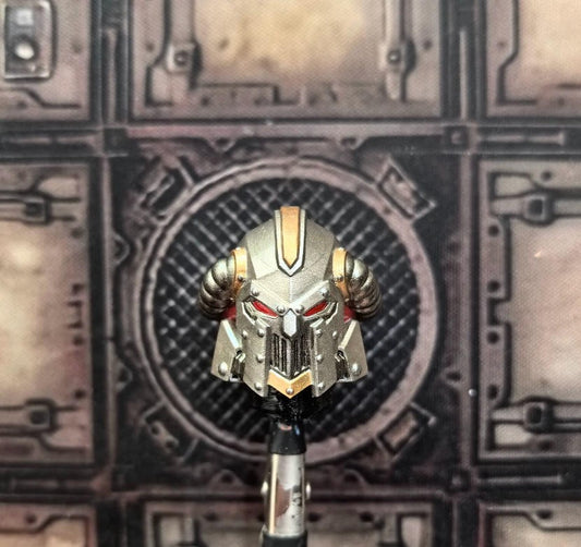 【PRE-ORDER】Premium Painted 1/18 Man Head Sculpt For Joytoy Iron Warriors Perturabo Figure