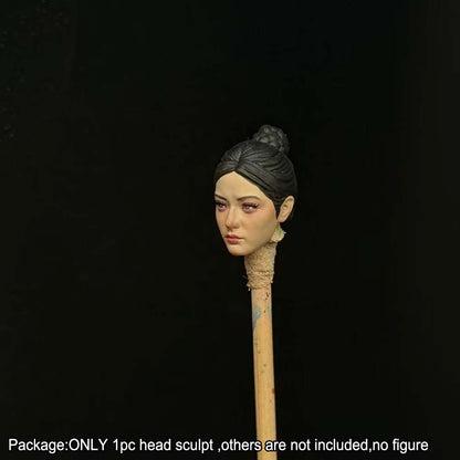 PRE-ORDER Premium 1/18 Chinese Female Star Head Sculpt Model For DIY 3.75" Action Figure
