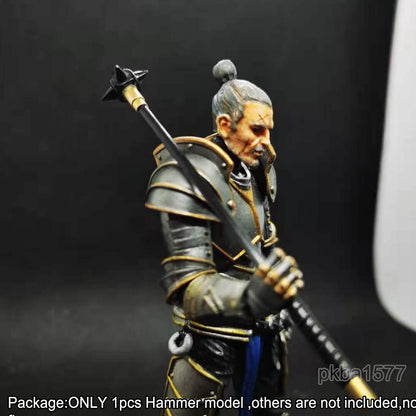 【PRE-ORDER】Handmade 1/18 Metal Mace Hammer Model Upgrade Weapon For 3.75'' Figure Accessory