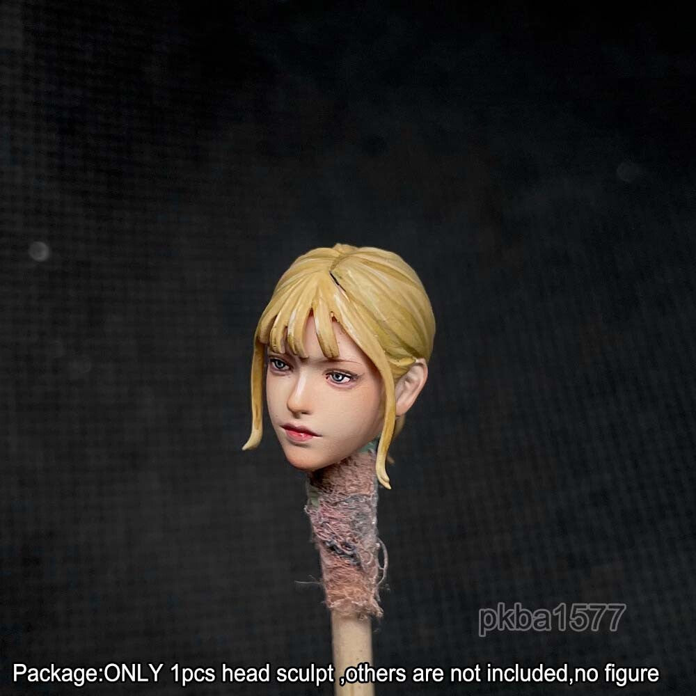 【PRE-ORDER】Premium 1/18 Cute Female Girl Head Sculpt Female Head For 3.75" Action Figure