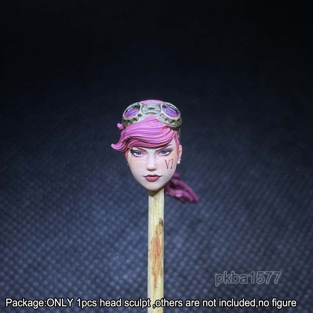 【PRE-ORDER】NEW  Premium 1/18 Female Beauty Girl Head Sculpt Soldier Head For 3.75" Figure