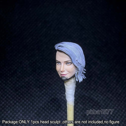 【PRE-ORDER】Premium 1/18 Female Beauty Head Sculpt Soldier Head For 3.75" Joytoy Figure