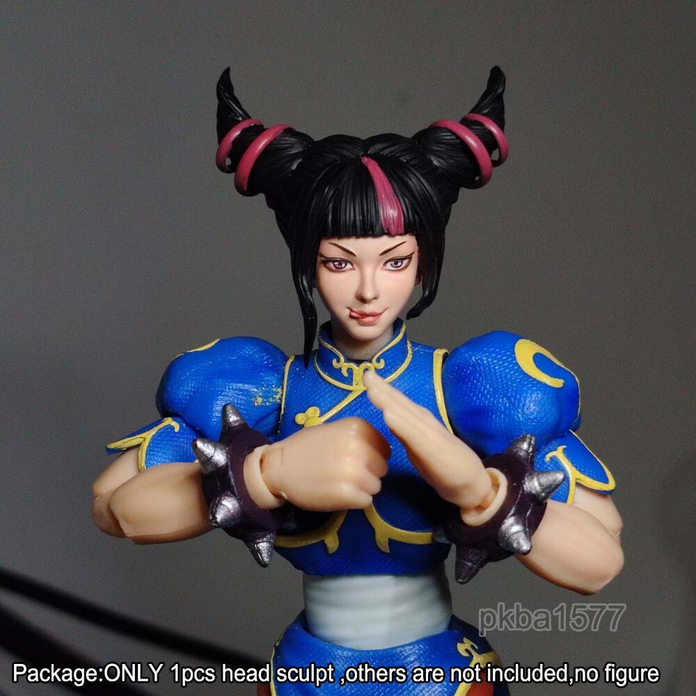 【PRE-ORDER】Premium 1/12 Female Girl Head Sculpt Female Head For 6" jada Action Figure