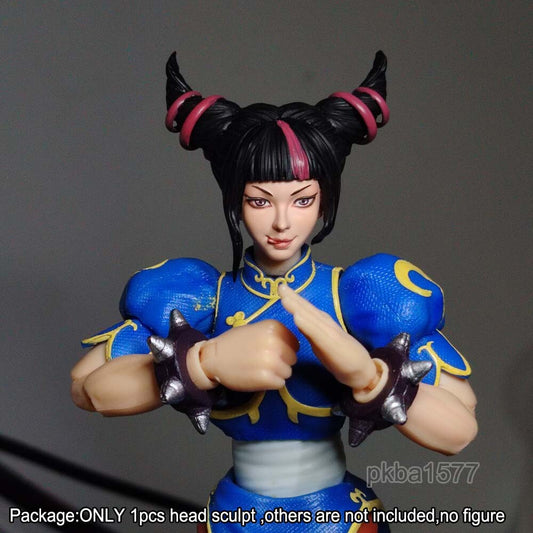 【PRE-ORDER】Premium 1/12 Female Girl Head Sculpt Female Head For 6" jada Action Figure