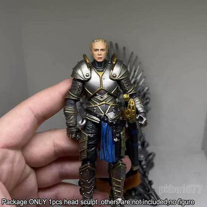 【PRE-ORDER】Premium 1/18 Female Soldier Head Sculpt For 3.75" Action Figure bfs