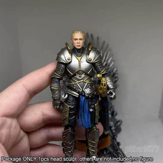 【PRE-ORDER】Premium 1/18 Female Soldier Head Sculpt For 3.75" Action Figure bfs