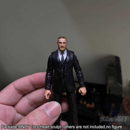 【PRE-ORDER】Premium 1/18 Wrestler Conor Man Head Sculpt Soldier Male Head For 3.75" Figure